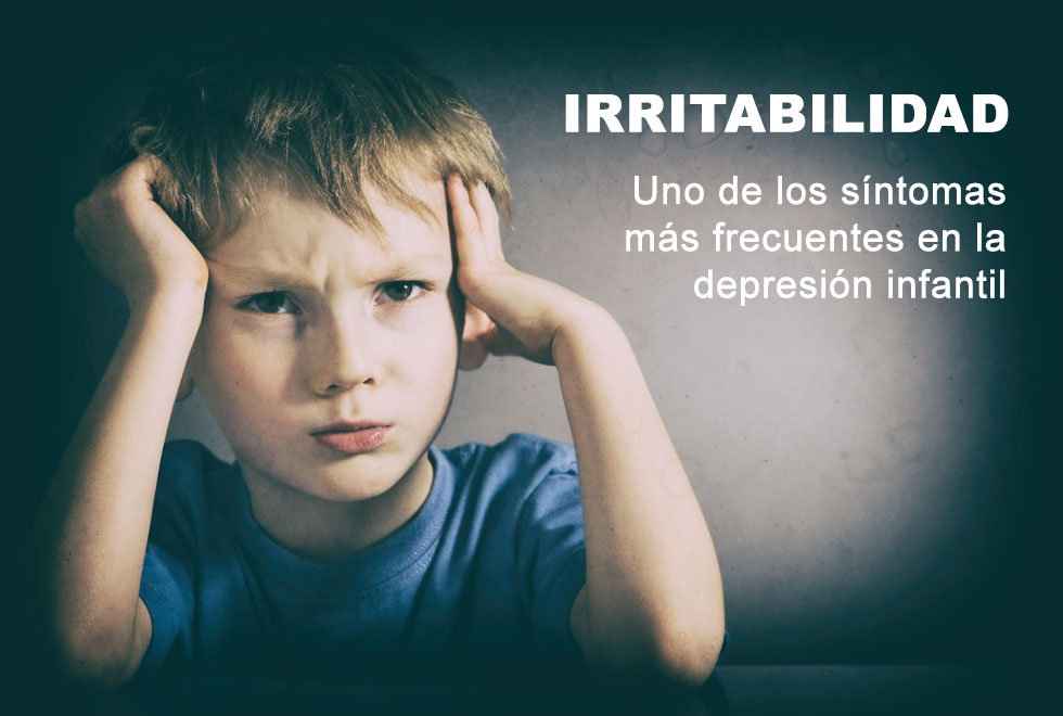 La irritabilidad es uno de los síntomas más frecuentes de la depresión infantil