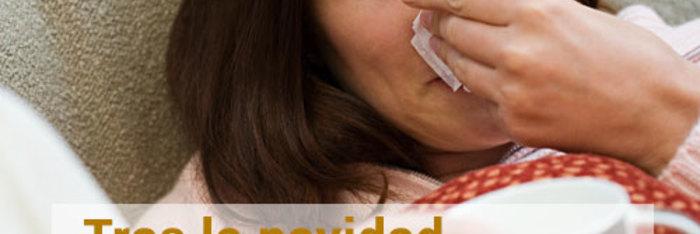 Tras la navidad... siempre cojo la gripe o influenza!