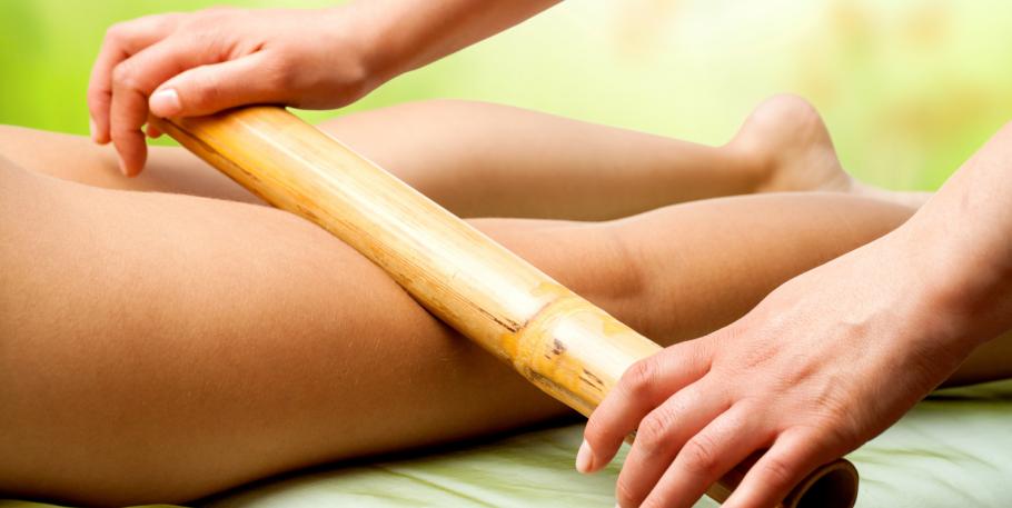 Curso de masaje con cañas de bambú