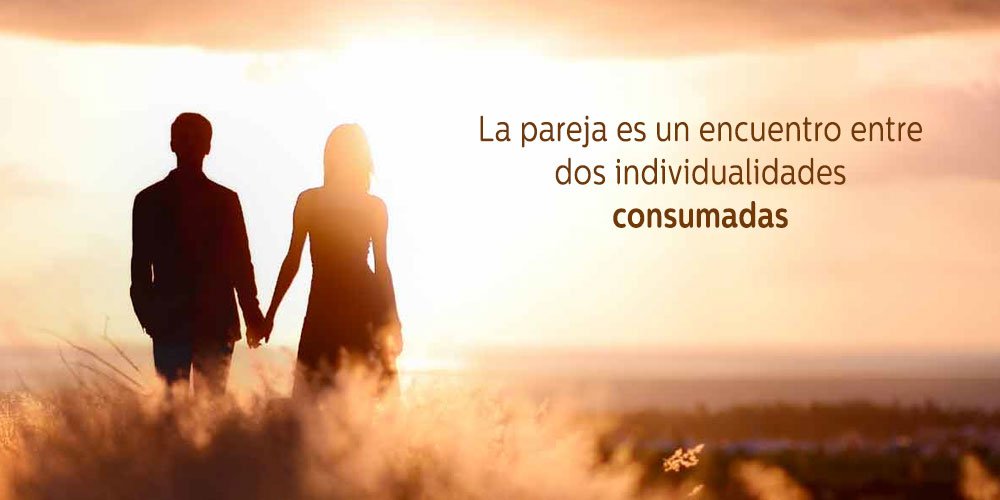 La pareja se construye a partir de dos individualidades