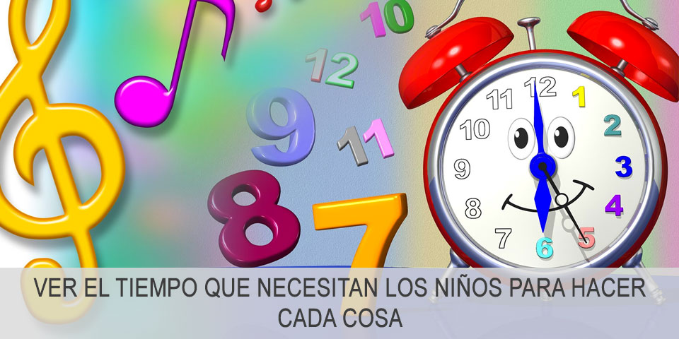 Cómo evitar el estrés en los niños: ver el tiempo que necesitan los niños para cada cosa