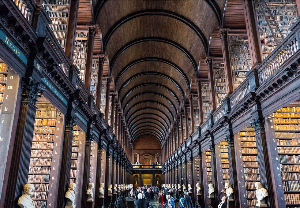 Los Registros Akáshicos son una gran biblioteca, con millones y millones de libros en su interior