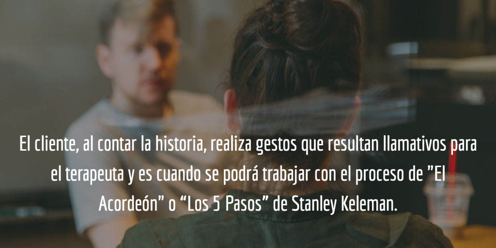 Proceso de El Acordeón o Los 5 Pasos de Stanley Keleman