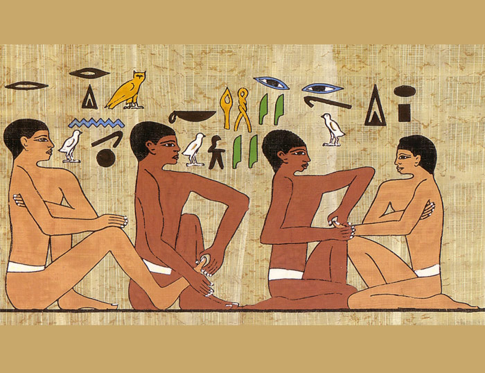 Reflexologia en Egipto