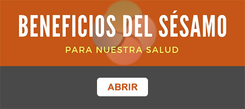 Beneficios del sésamo: abrir infografía