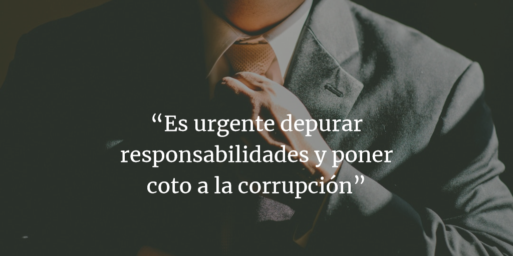 Es urgente una higienizacion democrática para parar la corrupción