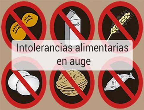 Crecientes intolerancias alimentarias