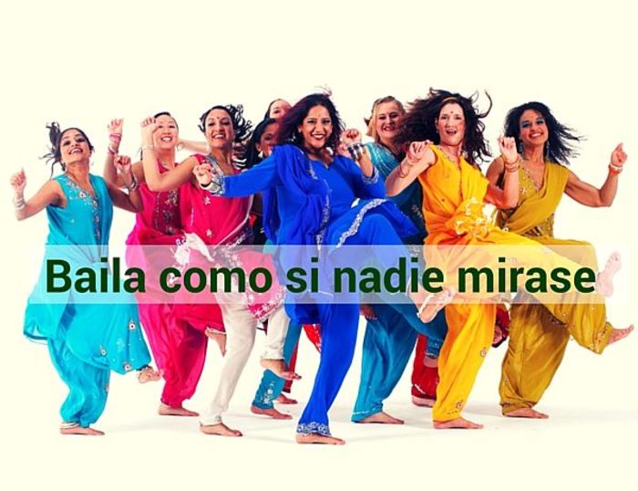 Baila (bhangra) como si nadie mirase