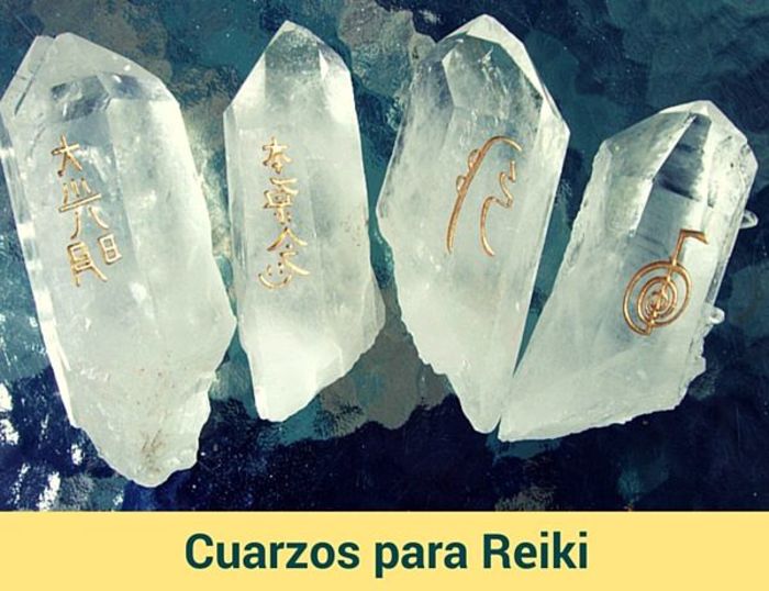 Cuarzos en reiki avanzado