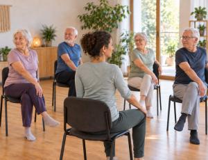 Yoga para la tercera edad: bienestar, salud y calidad de vida
