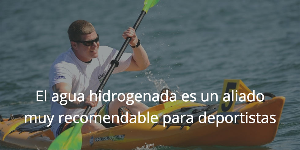 Beneficios del agua hidrogenada en el deporte