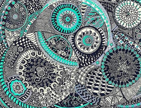 Aprende cómo dibujar Zentangle