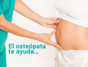 El osteópata te ayuda durante el embarazo