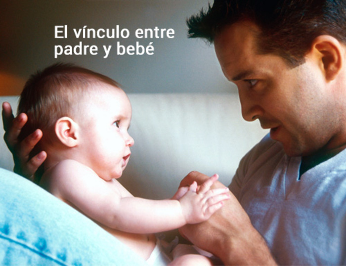 El vínculo entre padre y bebé