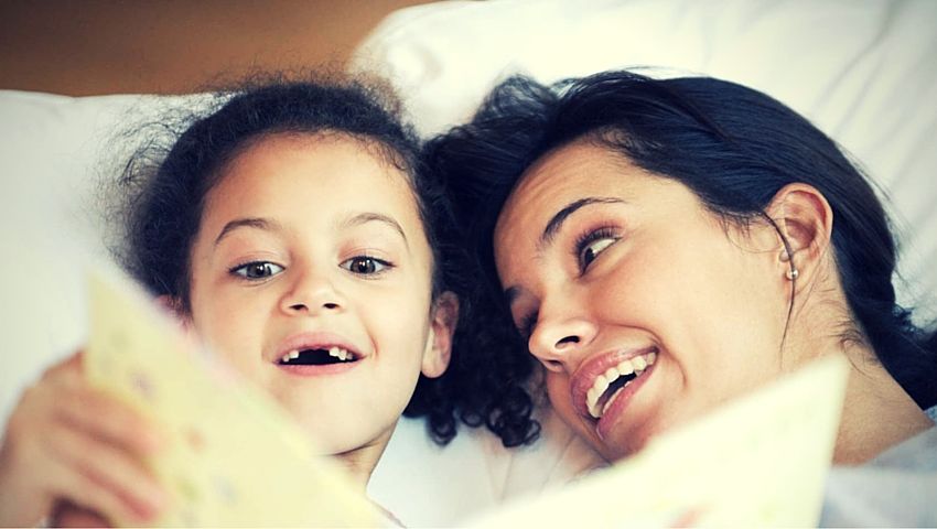 La lectura nocturna con los hijos es salud para todos