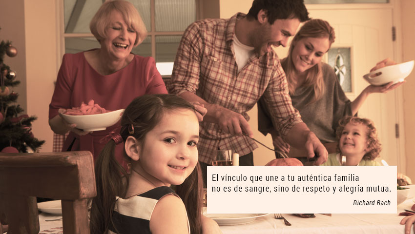 Cita de Richard Bach sobre la familia