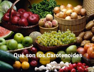 ¿Qué son los Carotenoides?