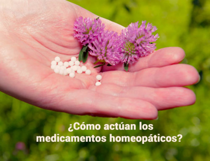 ¿Cómo actúan los medicamentos homeopáticos?
