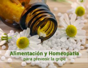 Alimentación y homeopatía para prevenir la gripe