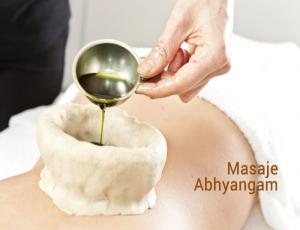 Aplicación y resultados del masaje Abhyanga