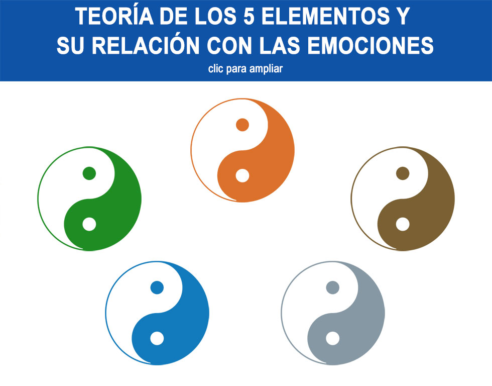 teoría de los 5 elementos emociones - ejemplo