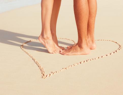 Masajes en los pies especialmente para parejas