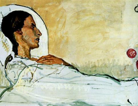 Qué es la enfermedad - cuadro Dying Patient: The Ferdinand Hodler Paintings of Valentine Godé-Darel