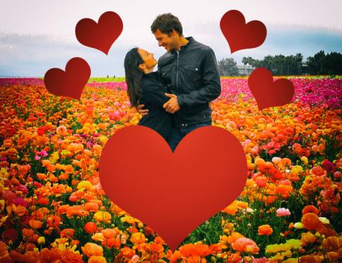 Beneficios de la terapia floral dentro de la pareja y en la cama - pareja con una actitud de cariño