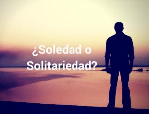 Soledad y solitariedad