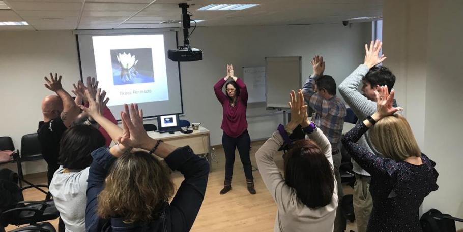 Taller práctico de reiki