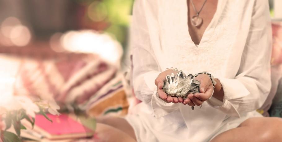 Meditación con cristales