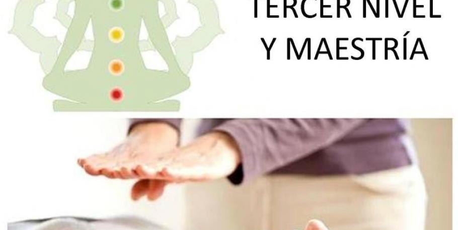 Curso tercer nivel y maestría de Reiki