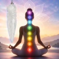 Equilibrio de Chakras con péndulo, cristales y aceites esenciales