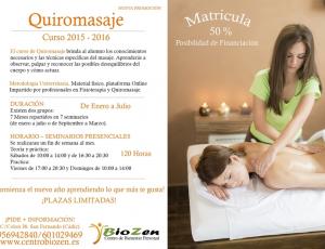 Curso Profesional de Quiromasaje