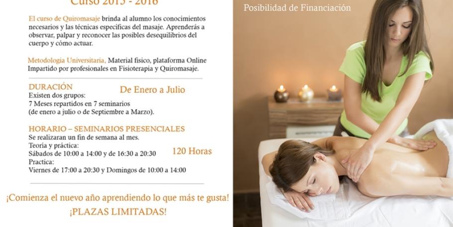 Curso Profesional de Quiromasaje