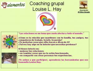 Coaching Grupal Metodologia Louise L. Hay: las Relaciones