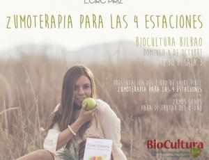 Conferencia de zumoterapia para disfrutar del otoño