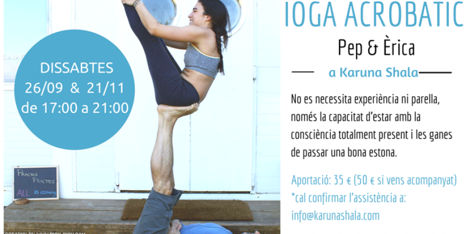 Taller de yoga acrobático