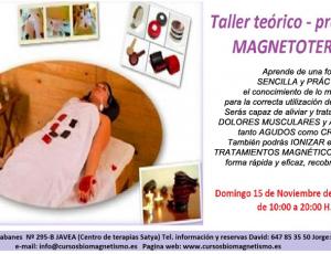 Taller teórico práctico de Magnetoterapia