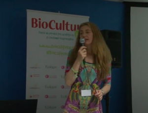 Claudia Boschi en Biocultura Barcelona