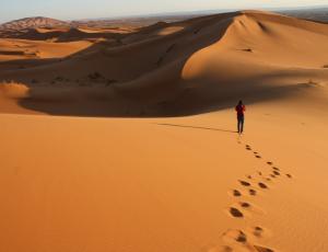 Viaje consciente al desierto del sáhara - mindful travel