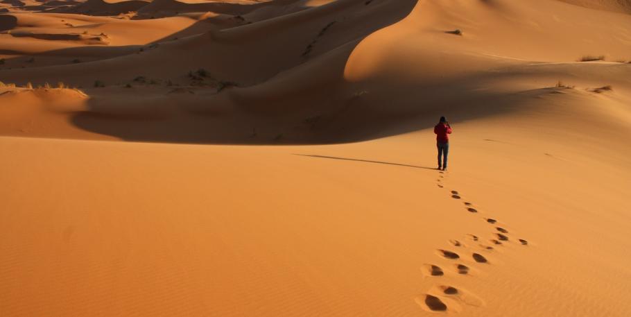 Viaje consciente al desierto del sáhara - mindful travel